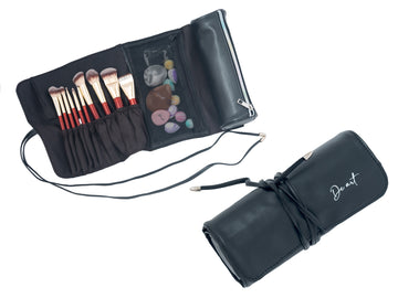 DEART MAKEUP BRUSH ROLL HOLDER BLACK